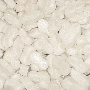 styrofoam packing peanuts