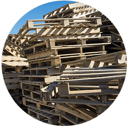 Heat treated pallets, crates and dunnage to meet ISPM-15 Certification!